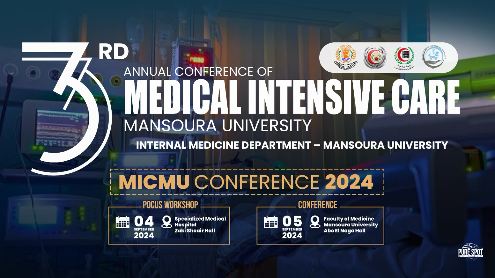 3rd Annual Conference of Medical Intensive Care Mansoura University (MICMU)