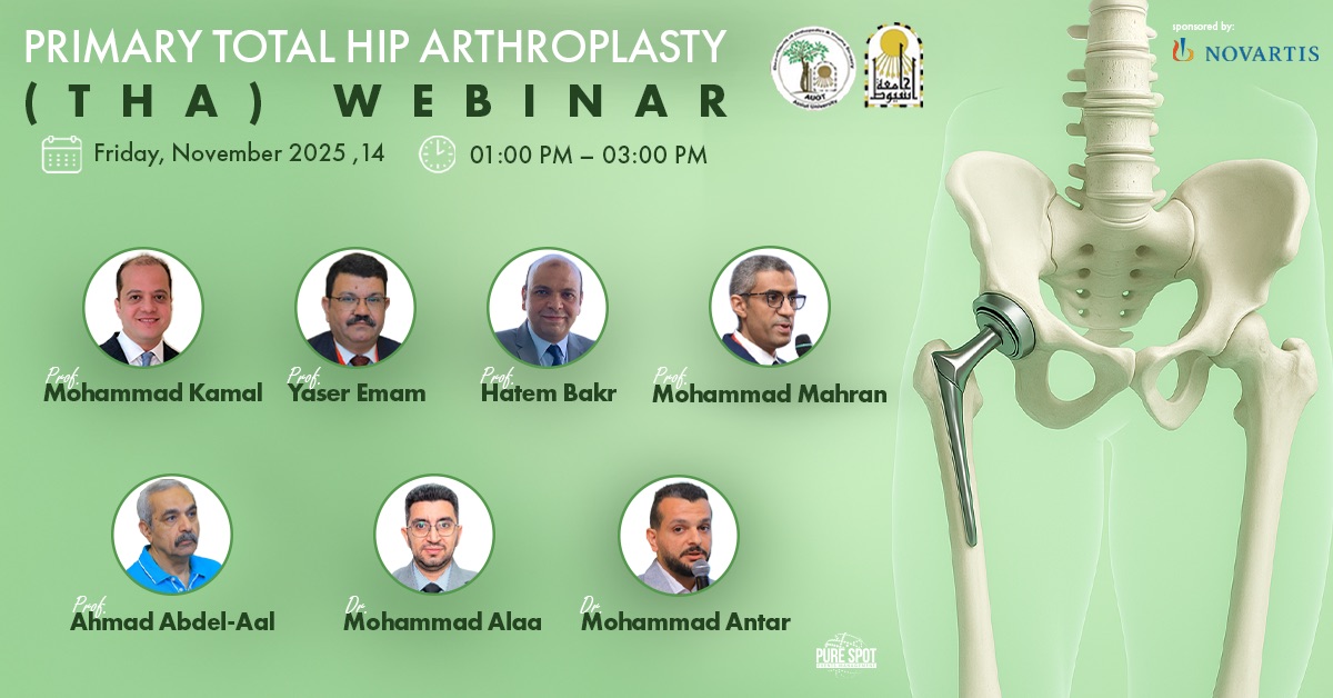 Primary Total Hip Arthroplasty (THA) Webinar - Online 