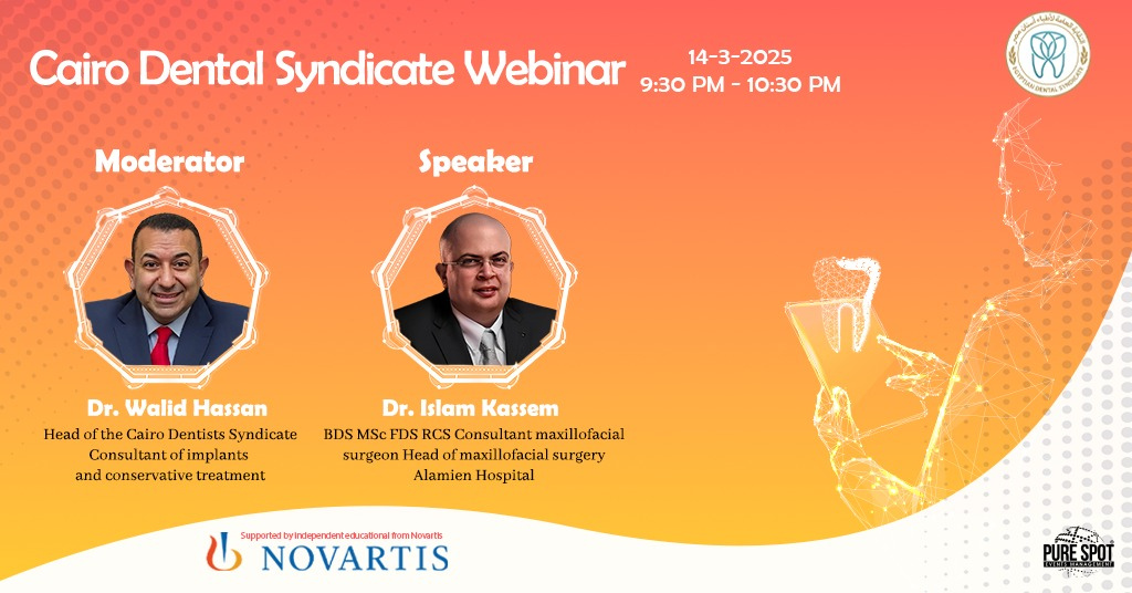 Webinar: Cairo Dental Syndicate 